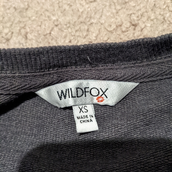 Wildfox graphic sweatshirt size XS Easy Does it - Picture 2 of 4